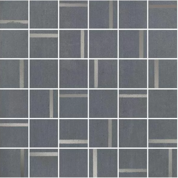 Карвинг 60x60 Гварди Kerama Marazzi: Декор Гварди 2 мозаичный синий матовый обрезной 30х30