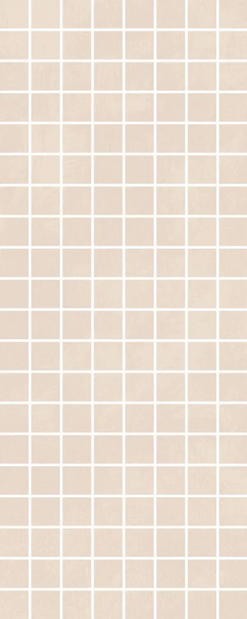 Карвинг 60x60 Каннареджо Kerama Marazzi: Декор Каннареджо мозаичный бежевый матовый 20x50x0,8 из 160 частей 2,3х2,3