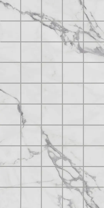Карвинг 60x60 Коррер Kerama Marazzi: Декор чипсет Коррер белый глянцевый обрезной