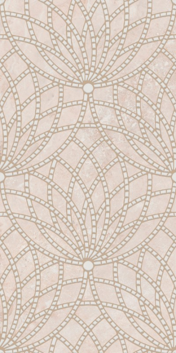 Карвинг 60x60 Литос (Litos) Kerama Marazzi: Декор KMD3STA090BR Литос бежевый светлый