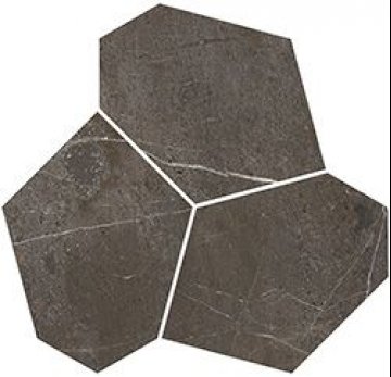 Карвинг 60x60 Марсель Kerama Marazzi: Декор Марсель наборный серый матовый