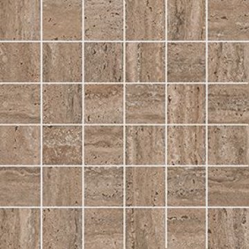 Карвинг 60x60 Про Травертин Kerama Marazzi: Про Травертин мозаичный коричневый светлый