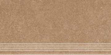 Карвинг 60x60 Руссильон Kerama Marazzi: Ступень Руссильон оранжевый светлый