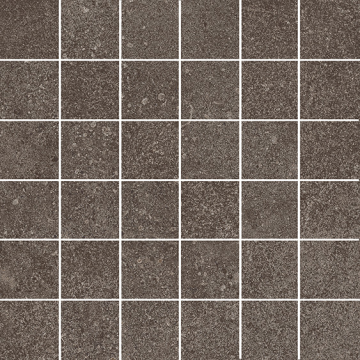 Карвинг 60x60 Руссильон Kerama Marazzi: Руссильон мозаичный коричневый темный