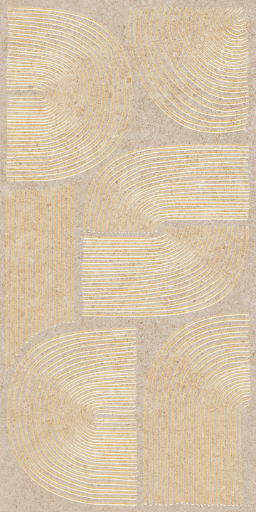 Карвинг 60x60 Руссильон Kerama Marazzi: Декор Руссильон бежевый