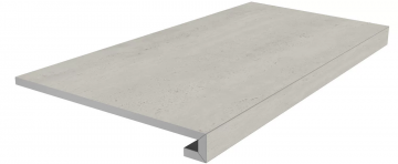 Карвинг 60x60 Сан-Марко Kerama Marazzi: Ступень клеёная Сан-Марко серый светлый матовый 33х80