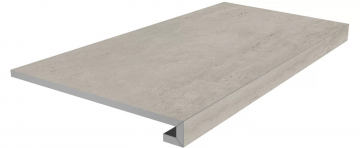 Карвинг 60x60 Сан-Марко Kerama Marazzi: Ступень клеёная Сан-Марко серый матовый 33х80