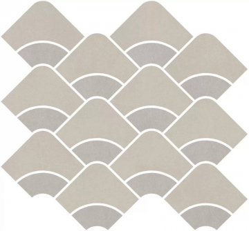 Карвинг 60x60 Таделакт Kerama Marazzi: Таделакт наборный бежевый светлый, серый матовый обрезной 30x28x0,9