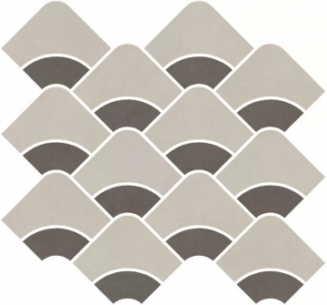 Карвинг 60x60 Таделакт Kerama Marazzi: Таделакт наборный бежевый светлый, коричневый матовый обрезной 30x28x0,9