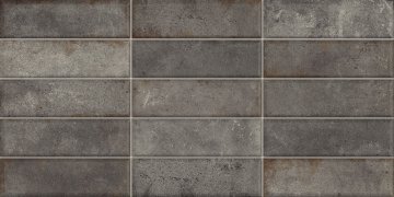 Карвинг 60x60 Эльбрус (Elbrus) New Trend: Плитка настенная Эльбрус Брик темно-серый / Elbrus Brick Graphite