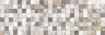 Карвинг 60x60 Гипноз Серый (Hypnose Grey) Primavera: Плитка настенная Гипноз Серый Декор 01